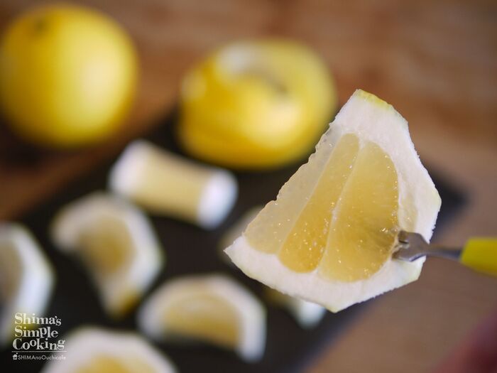 ポイント押さえて美味しさアップ!日向夏の剥き方