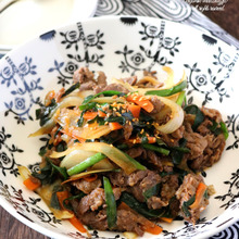 混ぜて焼くだけ!ボリューム満点、プルコギ