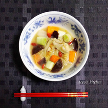 目指せ美魔女!♡楊貴妃が愛した貴妃鶏 玄米スープ♡