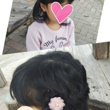 ♡編み込み♡お団子アシンメトリー