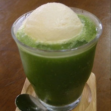 おうち喫茶店☆ さわやか!抹茶のソーダ割りフロート ~レシピ~