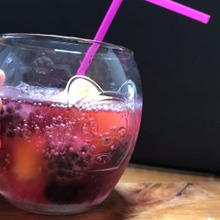 業務スーパーの冷凍フルーツを使って超簡単!おもてなしフルーツカクテル♪