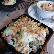 ダマにならないホワイトソースの作り方「後がけソースでとろーりグラタン」