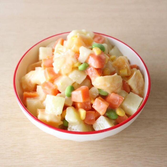みかんマヨでゴロゴロポテトサラダ