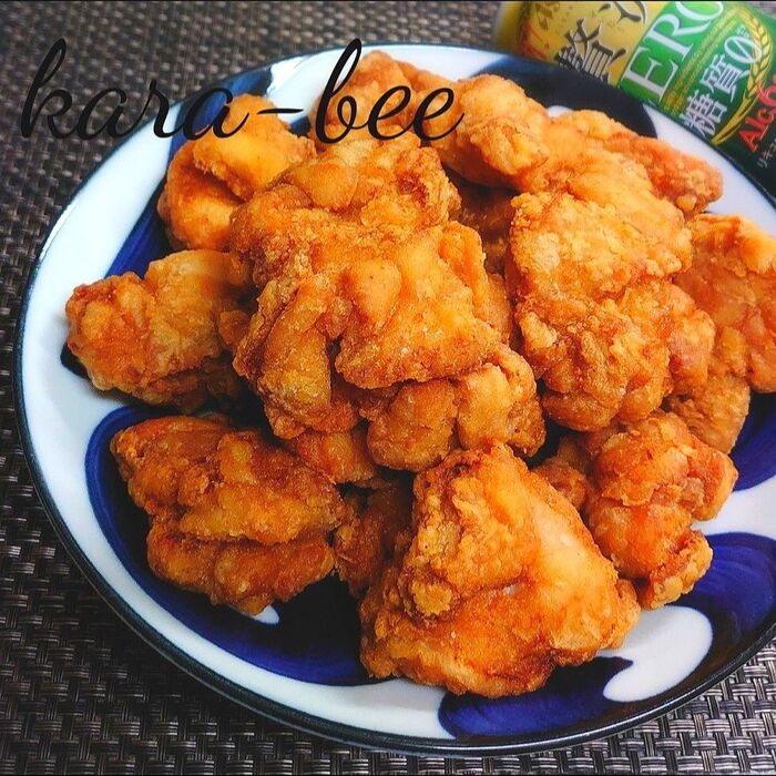 ビールが進む♪スパイシー旨辛レッド唐揚げ