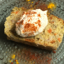 玄米ご飯のケークサレ