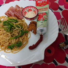 🍝🍝🍝🍝🍝 アスパラ菜のペペロンチーノ 🍝🍝🍝🍝🍝