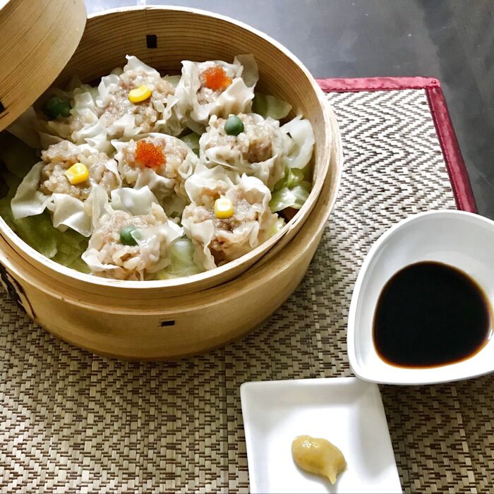 ヘルシー!玄米入り焼売