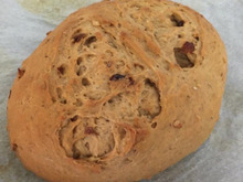 玄米ご飯と雑穀米入りパン