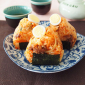 簡単!ごちそうおにぎり「ビビンバ風おにぎり」