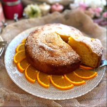 手作りリコッタで作るリコッタチーズケーキ オレンジ風味