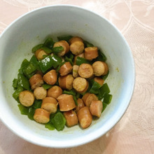 レンチンでピーマンとウインナーのお弁当🍱おかず