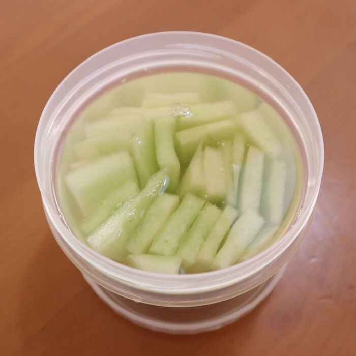 無駄なし♪メロンのピクルス
