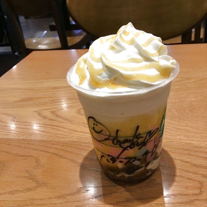 スタバ新作!バタースコッチコーヒージェリーフラペチーノ