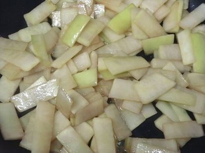 透き通ってくるまで