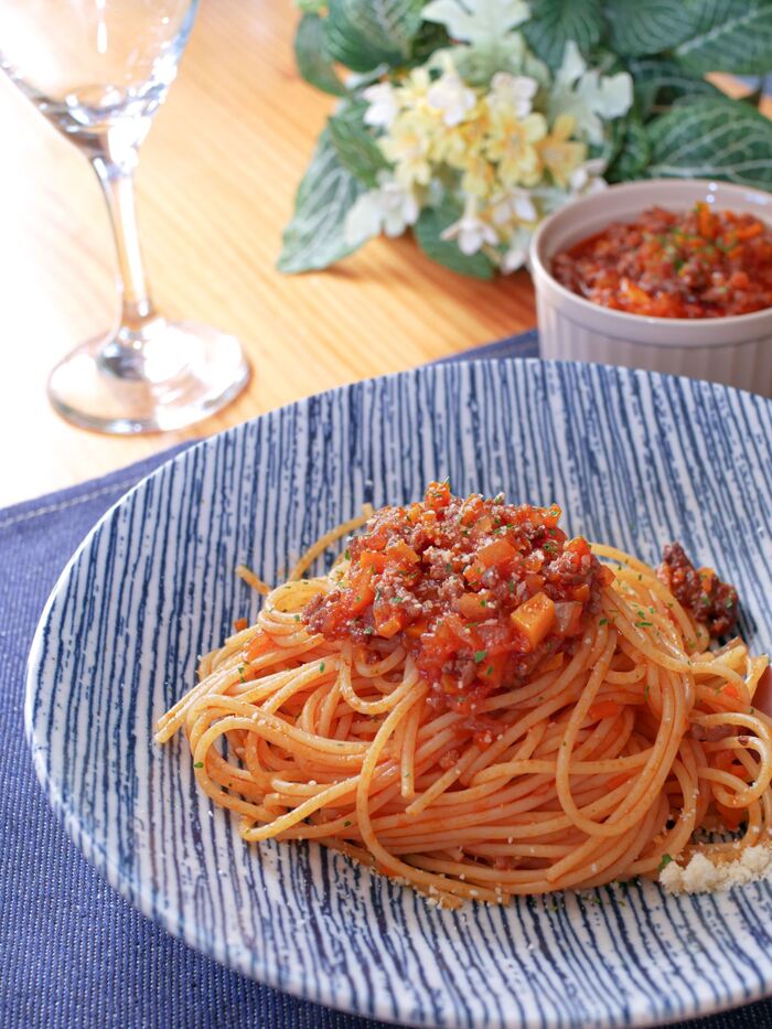 パスタでもグラタンでも〜