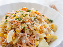 『卵たっぷり。やみつきマカロニサラダ』お弁当にも!