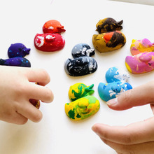 6年使ったチビクレヨンが新品に⁉️自宅で簡単♡再生マーブルクレヨン