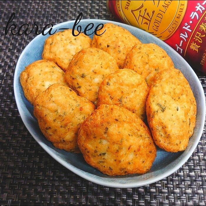 【節約レシピ】冷めてもやわらか♪のり塩お豆腐チキンナゲット