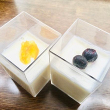 牛乳消費ほぼ1本!ちょいリッチなババロア風ヨーグルトゼリー