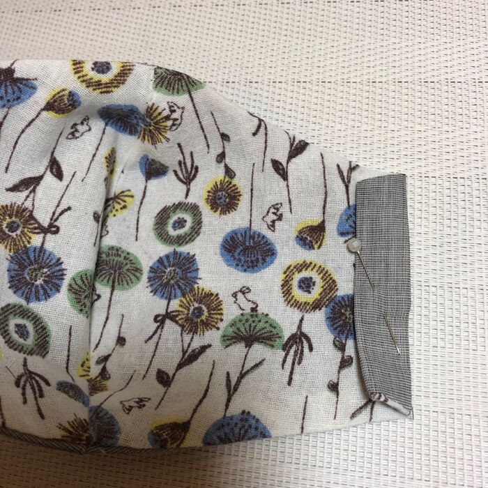 ひっくり返してアイロン