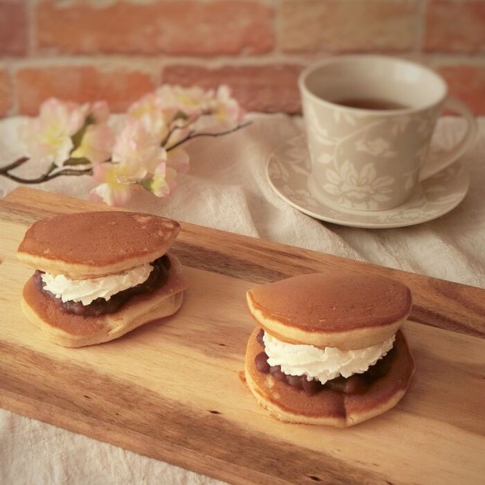 ふわふわ★シナモン香るクリームどら焼き