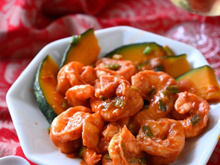 ぷりうま!エビチリ💛電子レンジで出来ちゃう【圧力調理バッグ】