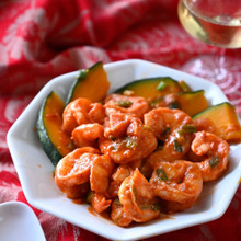 ぷりうま!エビチリ💛電子レンジで出来ちゃう【圧力調理バッグ】