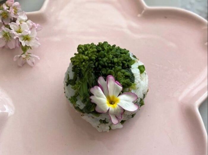 ⑧の材料・菜の花