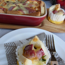 パンDEお手軽♪りんご🍎のキッシュ