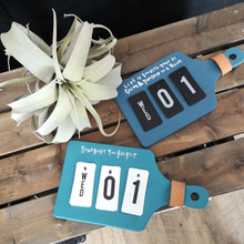 子どもとお家でDIY~万年カレンダー~