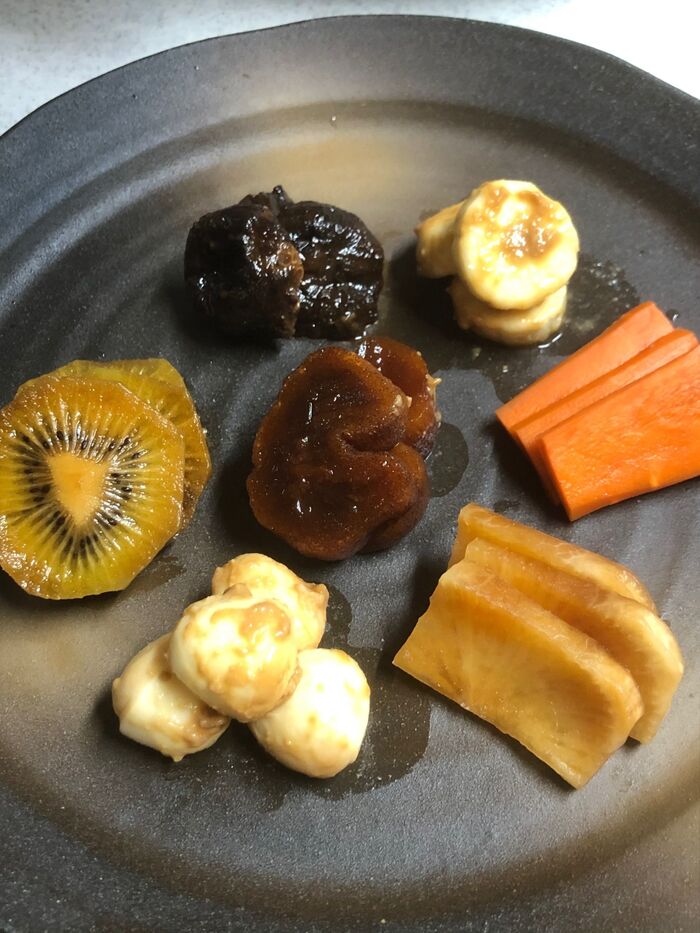 フルーツと野菜の味噌漬け