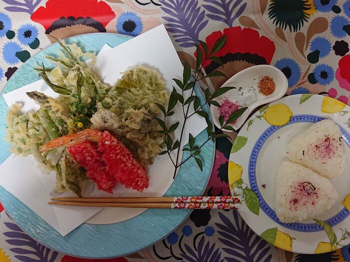 🌸💕🌸💕🌸 春の天ぷら 春よ恋 🌸💕🌸💕🌸