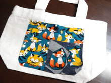 デニムは裏も使える!つなぎ合わせてパッチワークに。