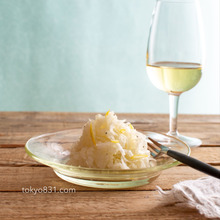 大根のラペ。簡単!レモン香る、爽やかな前菜。白ワインのお供に♪