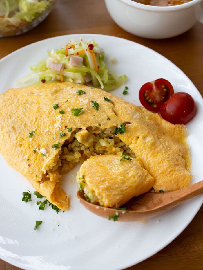 オムライスにもおすすめ!