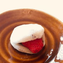 【試してみた】春休みのおやつバリエに。秒で完成!キモカワいちご大福♡