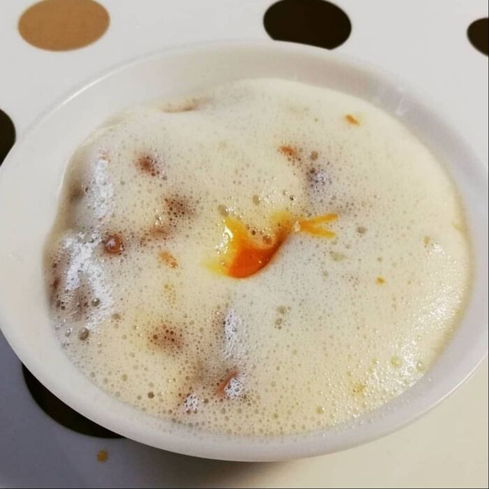 泡立てるように練りまくる~♪