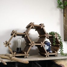 おうち時間子どもとDIY!キットで作る六角形ラック