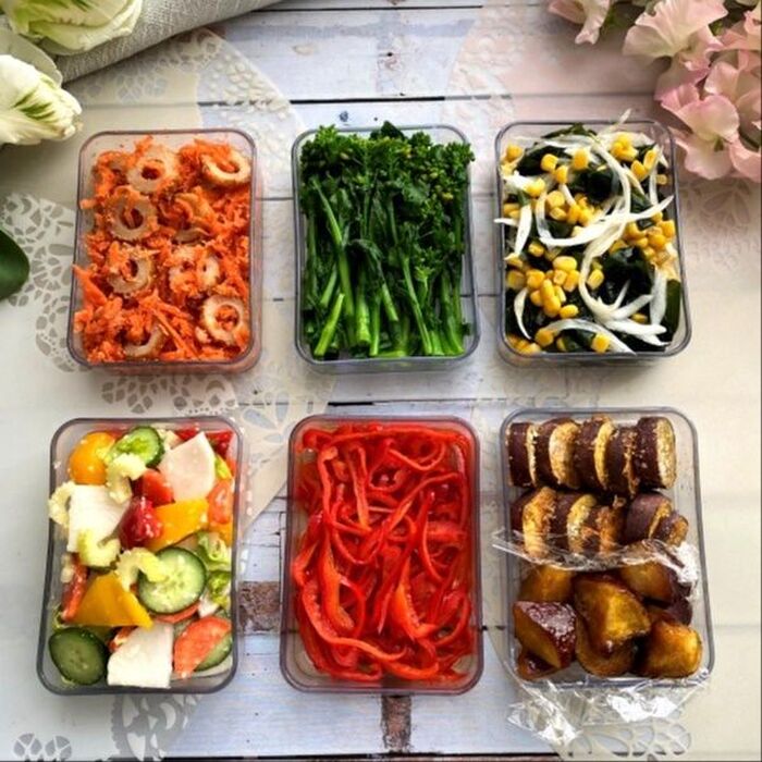 お弁当のすき間埋めおかずと夫弁当5日間