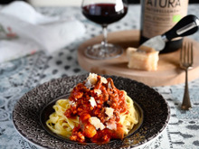 【作り置き】ミートソース♡ごろごろお肉とマッシュルーム入り