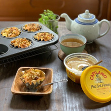 パン耳活用!バナナパンプディング