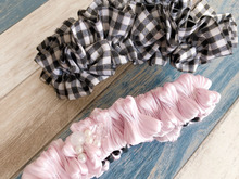 細長いハギレをクシュっ!ピタっ!でバナナクリップの衣替え