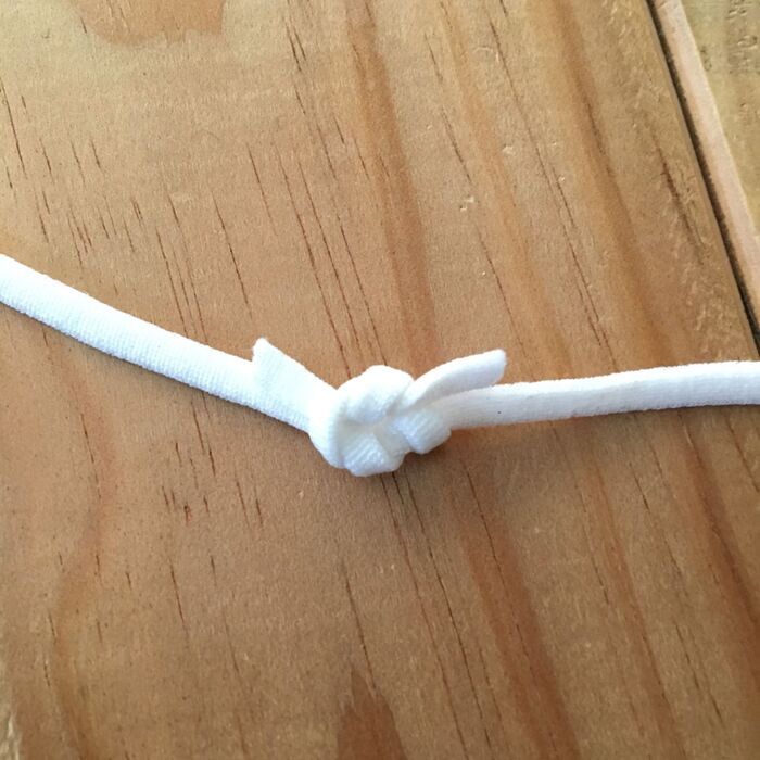 しっかり結んで〜