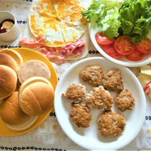 こんな時期だからお家ハンバーガー!!