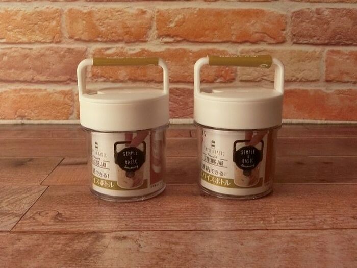 シンプルオシャレ~連結出来るスパイスボトル!!