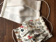 簡単!ハンカチをマスクにリメイク☆ワイヤー入りプリーツマスク