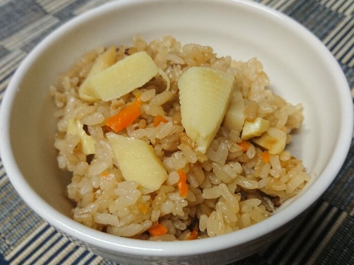 この分量を覚えたら簡単にできる★たけのこご飯