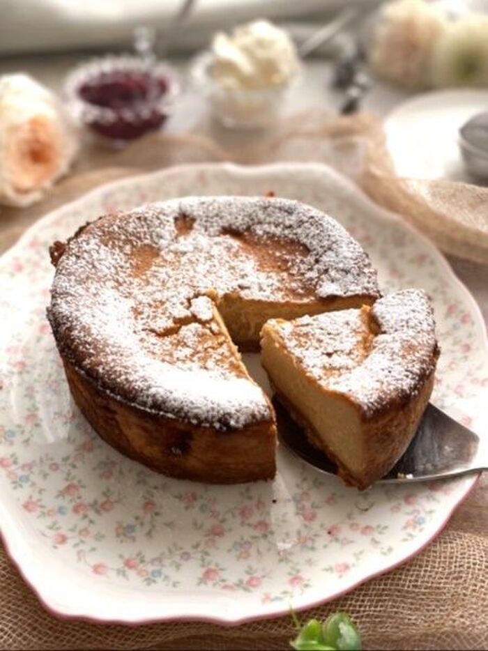 おうちで手作りスイーツ!混ぜるだけ~なヘルシー玄米甘酒チーズケーキ