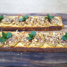 ♡市販のカステラで簡単バナナケーキ♡(キャラメルバナナ)